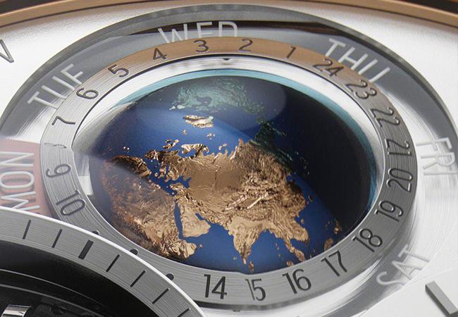 江詩丹頓VACHERON CONSTANTIN Les Cabinotiers Planetaria閣樓工匠渾天儀式陀飛輪萬年曆腕錶