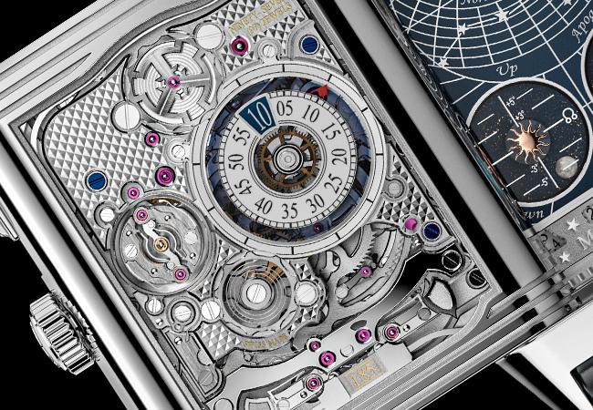積家JAEGER-LECOULTRE Reverso Hybris Mechanica Calibre 185超卓複雜功能系列185型機械機芯翻轉腕錶