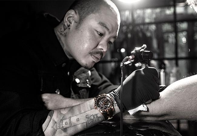 紋身藝術家Dr. Woo
