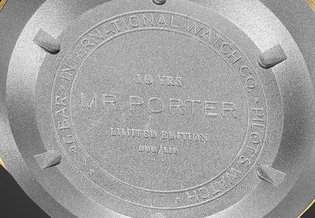 MR PORTER x IWC SCHAFFHAUSEN 10 Years of MR PORTER限量版飛行員計時腕錶