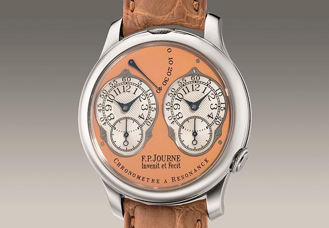 F.P. Journe Chronomètre à Resonance鉑金兩地時區腕錶