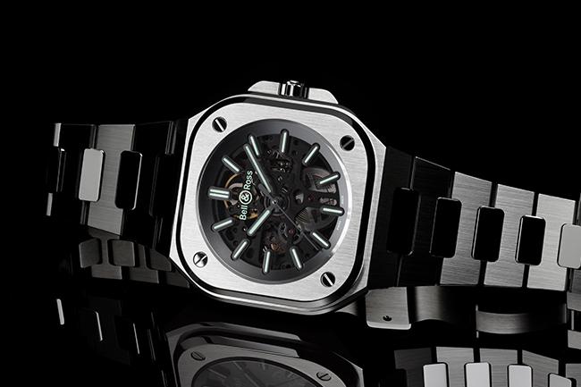 BELL & ROSS BR 05 Skeleton Nightlum鏤通夜光腕錶