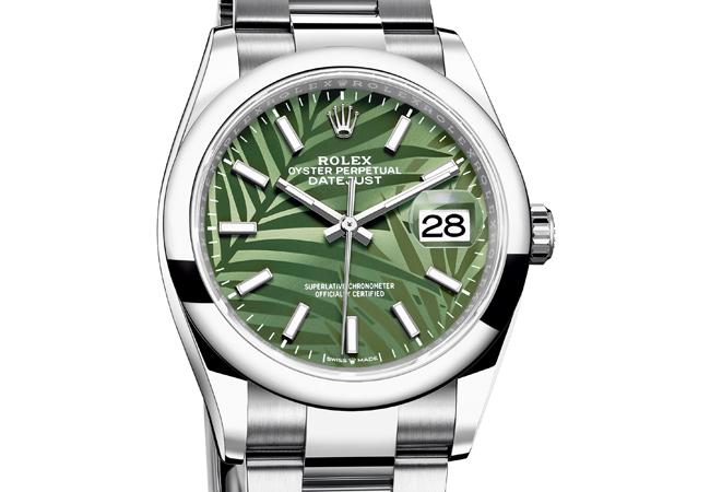 勞力士ROLEX Datejust 36 126200棕櫚葉腕錶