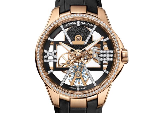 雅典錶ULYSSE NARDIN 鏤空X璨光腕錶