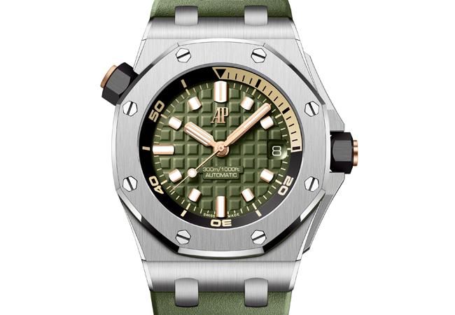 愛彼AUDEMARS PIGUET皇家橡樹離岸型潛水腕錶