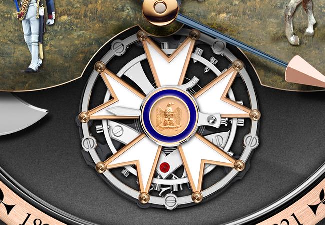 CHRISTOPHE CLARET Napoleon拿破崙飛行陀飛輪三問腕錶