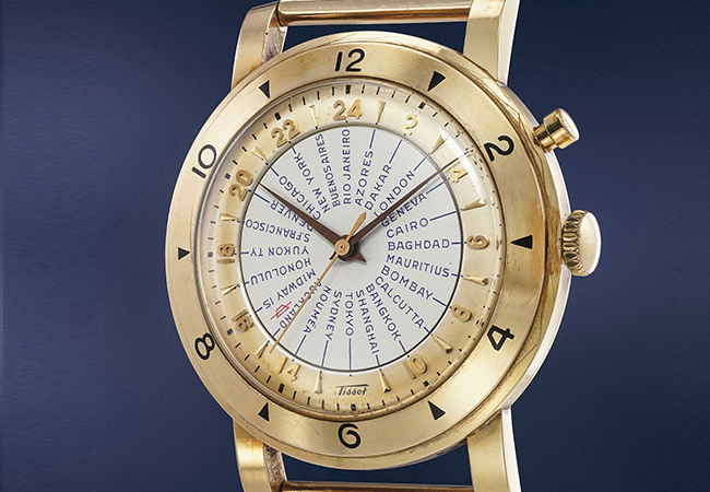 天梭TISSOT Navigator World Time世界時間腕錶