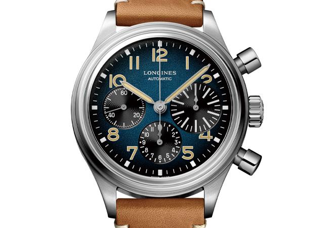 LONGINES Avigation BigEye復刻大眼計時腕錶