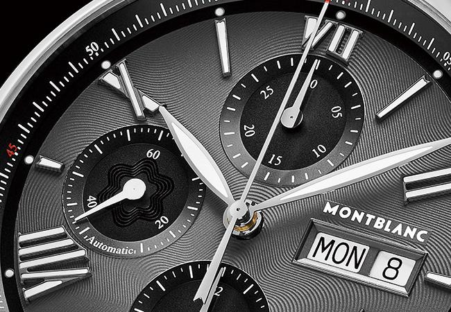MONTBLANC明星傳承系列星期日期顯示計時腕錶