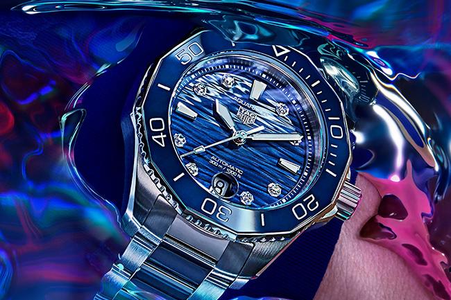 泰格豪雅Aquaracer Professional 300米自動腕錶形象廣告