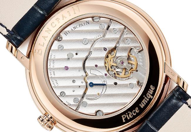 BLANCPAIN Métiers d’Art珍珠母貝剪影浮雕腕錶