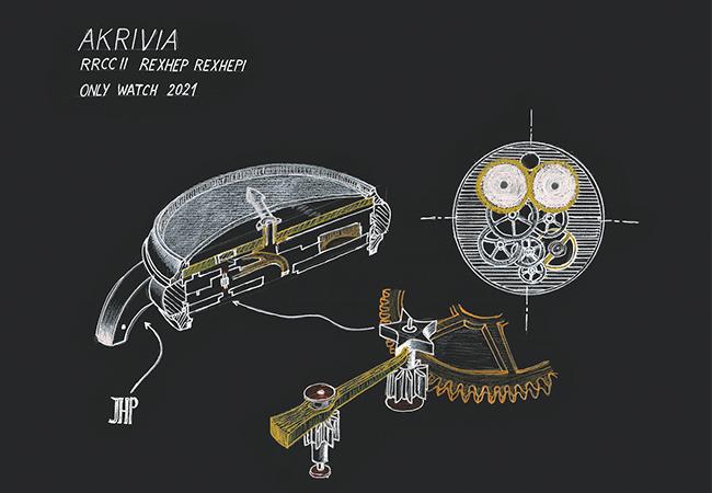 AKRIVIA Chronomètre Contemporain II