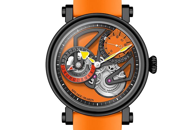 SPEAKE-MARIN One&Two Dual Time Only Watch The Sun
