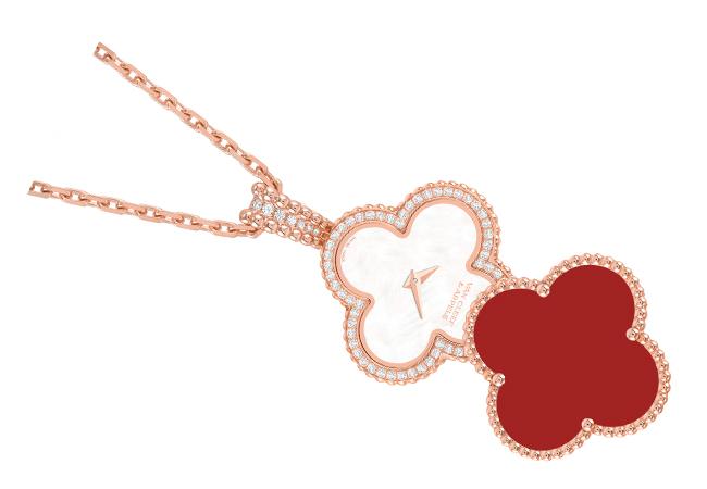 Van Cleef & Arpels Alhambra神秘吊墜錶