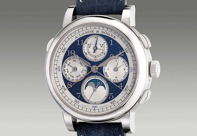 A. LANGE & SÖHNE 1815 Handwerkskuns追針萬年曆