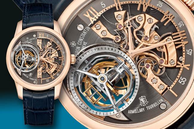 江詩丹頓Les Cabinotiers閣樓工匠系列Armillary Tourbillon渾天儀陀飛輪腕錶