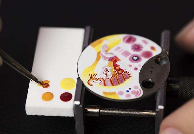 愛馬仕Slim D'Hermès La Source De Pégase工藝腕錶
