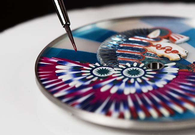 愛馬仕Slim D'Hermès La Source De Pégase工藝腕錶