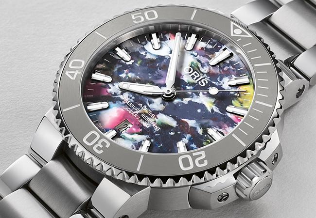 豪利時Aquis Upcycle日期錶