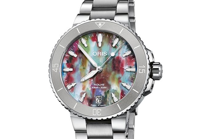 豪利時Aquis Upcycle日期錶