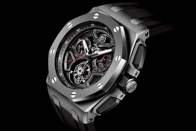 AUDEMARS PIGUET愛彼皇家橡樹離岸型飛行陀飛輪自動上鍊計時碼錶