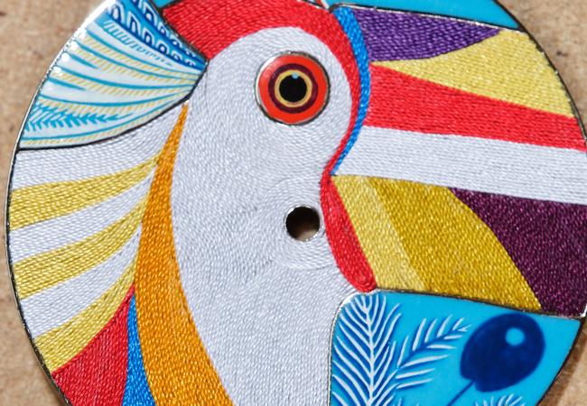 愛馬仕HERMÈS ARCEAU Toucan de Paradis工藝腕錶