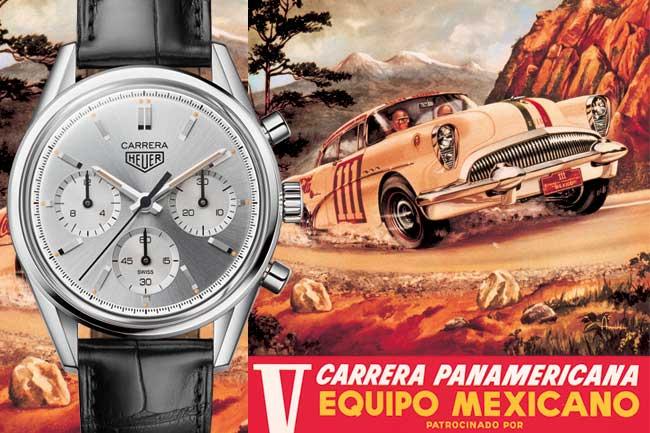 TAG HEUER 泰格豪雅160週年Carrera銀色限量版腕錶