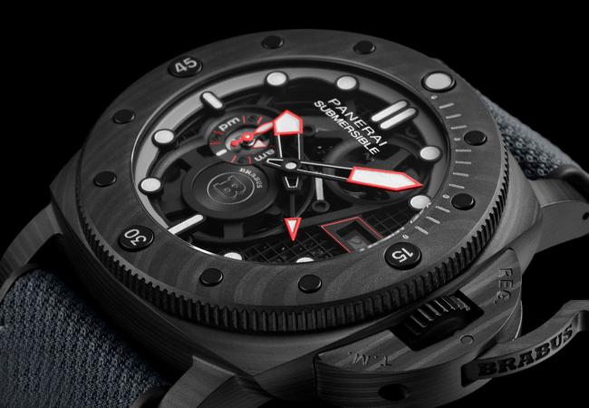 沛納海PANERAI Submersible S Brabus Black Ops專業潛水系列腕錶