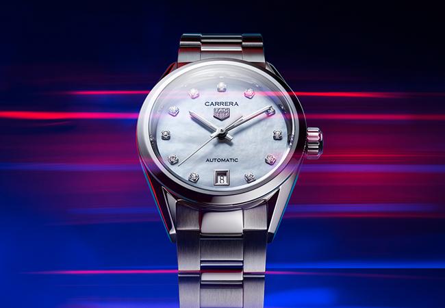 泰格豪雅TAG Heuer Carrera三針腕錶