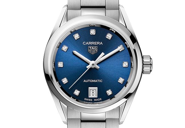 泰格豪雅TAG Heuer Carrera三針腕錶