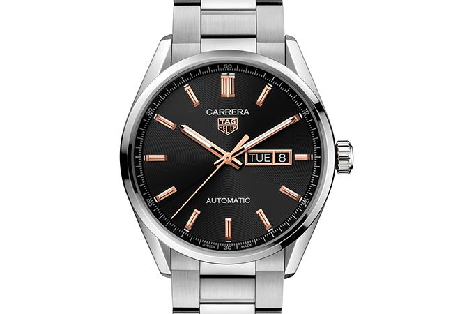 泰格豪雅TAG Heuer Carrera三針腕錶