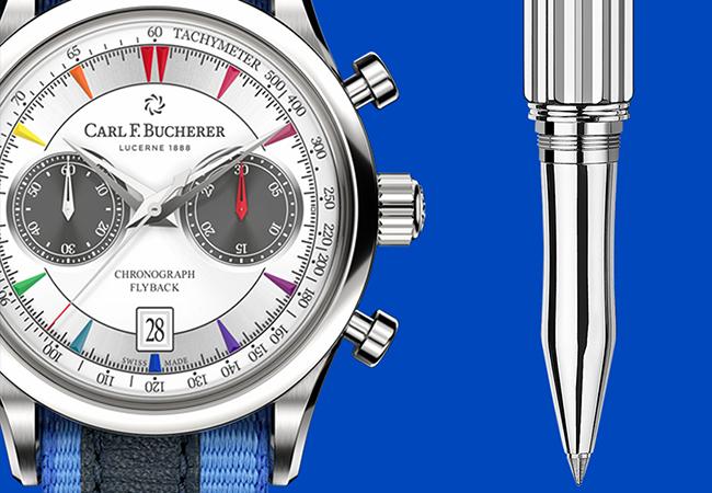 寶齊萊Carl F. Bucherer卡達Caran d’Ache「Signature Moments」聯名套組