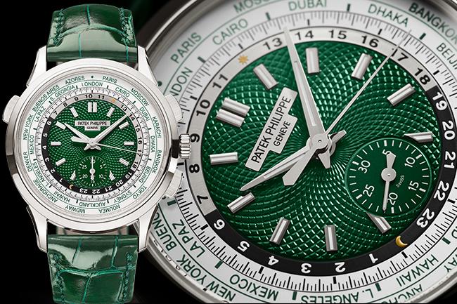 百達翡麗PATEK PHILIPPE 5930P-001世界時間飛返計時腕錶