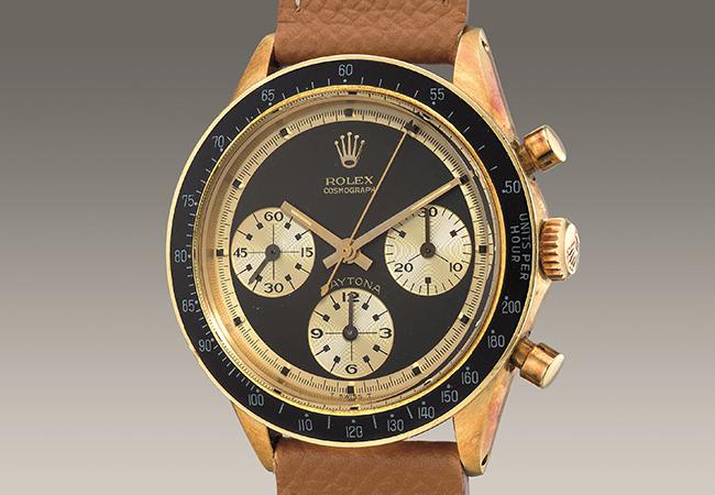 勞力士ROLEX型號6241「Paul Newman John Player Special」面盤黃金腕錶