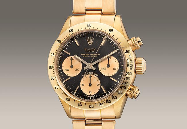 勞力士「Cosmograph Daytona」黃金計時鏈帶腕錶