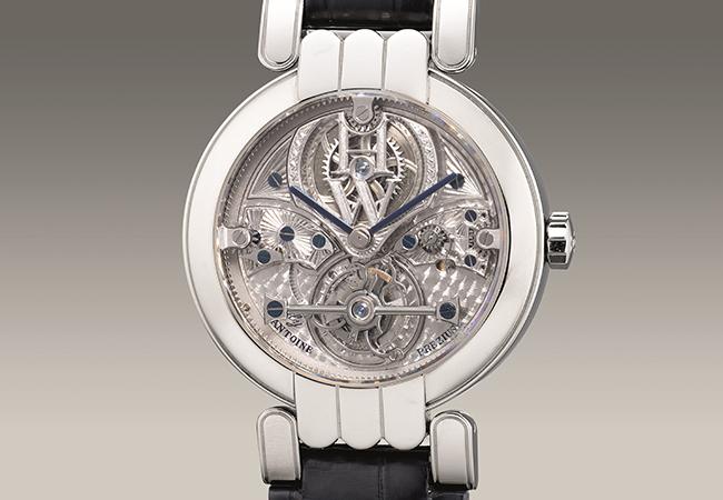 海瑞溫斯頓「Opus Two Perpetual Tourbillon」限量版鉑金萬年曆陀飛輪腕錶