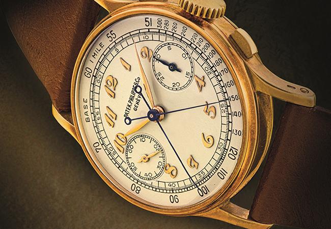 佳士得香港秋季拍賣:百達翡麗型號1436腕錶及PIGUET & CAPT.雙耳瓶時鐘