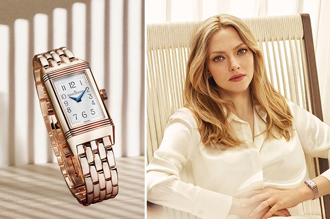 亞曼達賽佛瑞(Amanda Seyfried)高度評價積家Reverso翻轉系列腕錶