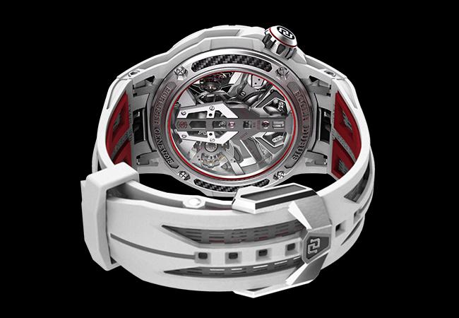 羅杰杜彼ROGER DUBUIS Excalibur Spider Countach DT/X傾置雙飛行陀飛輪腕錶