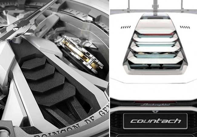 羅杰杜彼ROGER DUBUIS Excalibur Spider Countach DT/X傾置雙飛行陀飛輪腕錶