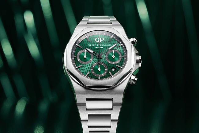 芝柏GIRARD-PERREGAUX Laureato桂冠系列阿斯頓馬丁特別版計時腕錶