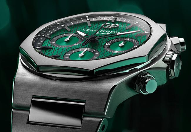 芝柏GIRARD-PERREGAUX Laureato桂冠系列阿斯頓馬丁特別版計時腕錶
