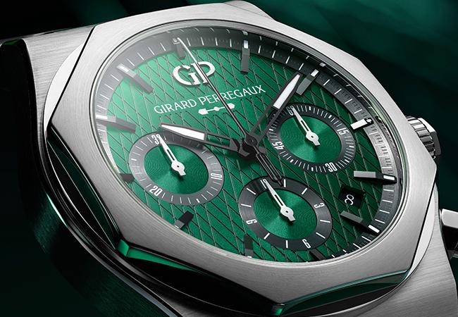 芝柏GIRARD-PERREGAUX Laureato桂冠系列阿斯頓馬丁特別版計時腕錶