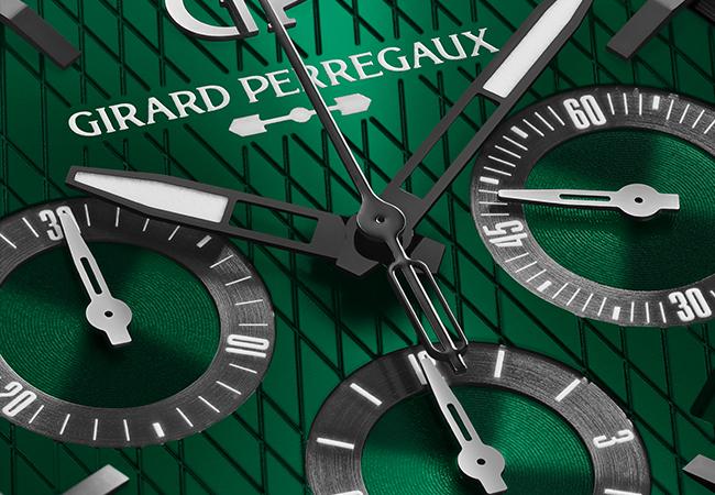 芝柏GIRARD-PERREGAUX Laureato桂冠系列阿斯頓馬丁特別版計時腕錶