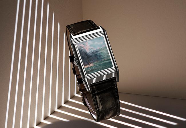 積家JAEGER-LECOULTRE Reverso Tribute Enamel Hidden Treasures–COURBET翻轉系列琺瑯腕錶庫爾貝版