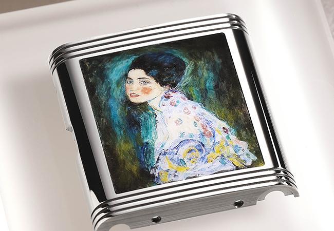 積家JAEGER-LECOULTRE Reverso Tribute Enamel Hidden Treasures–KLIMT翻轉系列琺瑯腕錶克林姆版