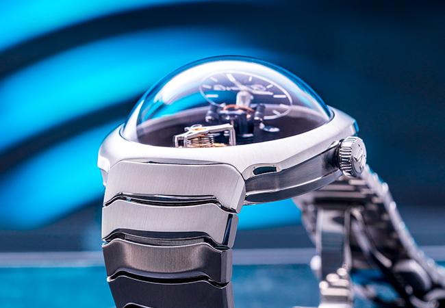 亨利慕時H. Moser & Cie. Streamliner疾速者圓柱遊絲陀飛輪Only Watch腕錶