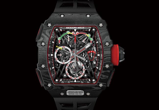 RICHARD MILLE RM 50-03 McLaren F1雙追針陀飛輪