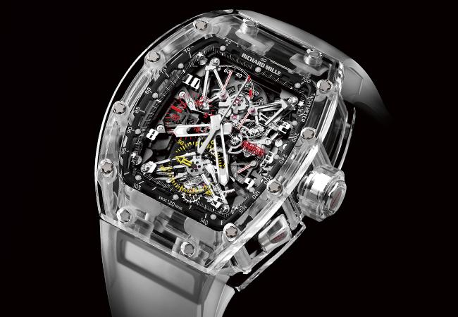 RICHARD MILLE RM 056藍寶石水晶陀飛輪