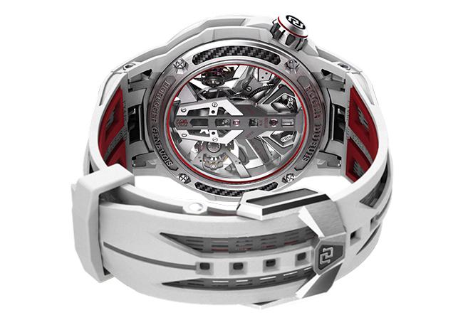 羅杰杜彼ROGER DUBUIS Excalibur Spider Countach DT/X傾置雙飛行陀飛輪腕錶